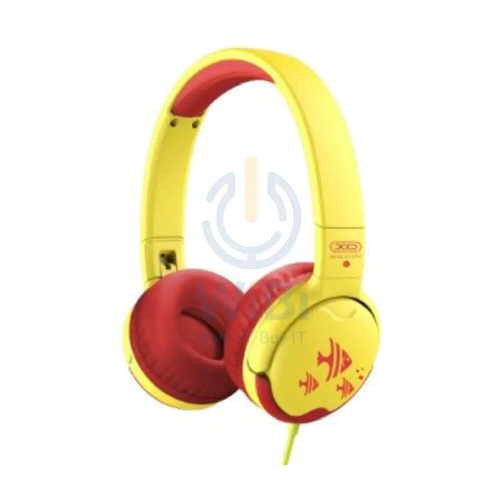 XO EP47 Kids Wired Headphone Wired / 1.2 Meter / Red/Yellow Accessories > Audio > Headphones
