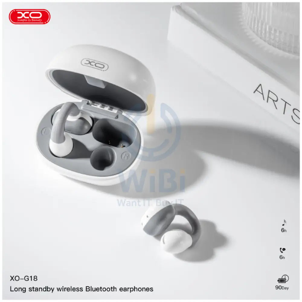 XO G18 TWS In-Ear Bluetooth Earphones - White Accessories > Audio > Headphones