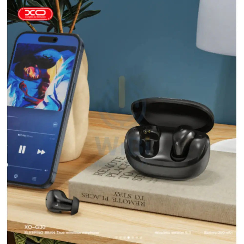XO XO-G30 Sleeping Bean True Wireless Earbuds - Black Accessories > Audio > Headphones