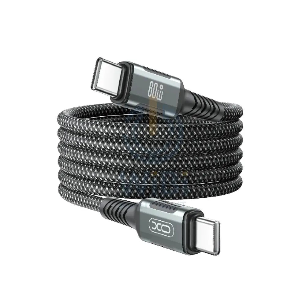 XO Magnetic Braided Cable - Type-C / 60W / 1Meter / Black Accessories > Cables & Converters > Cables