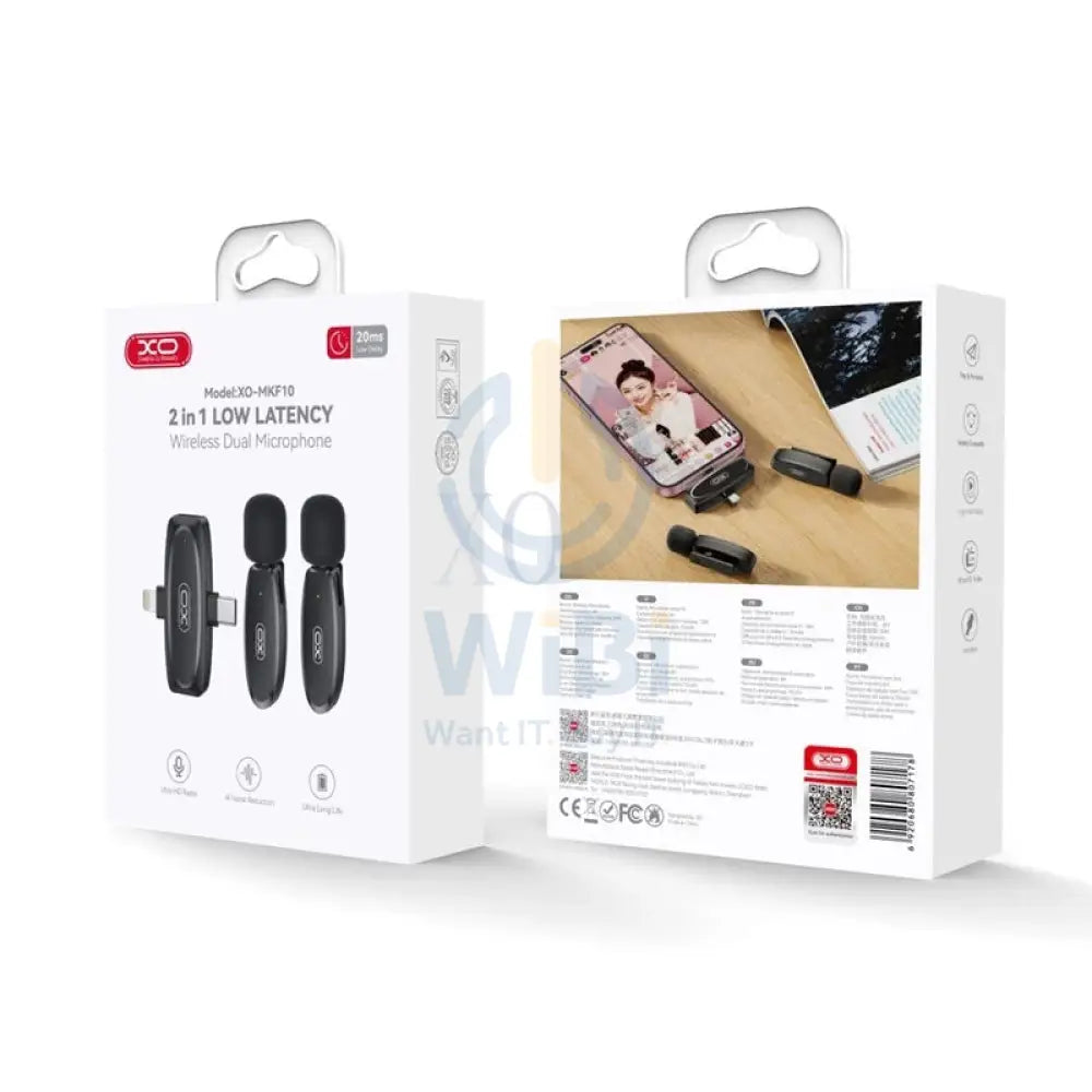 XO XO-MKF10 Wireless Microphone - Black Accessories > Audio > Microphone