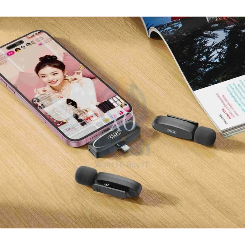 XO XO-MKF10 Wireless Microphone - Black Accessories > Audio > Microphone