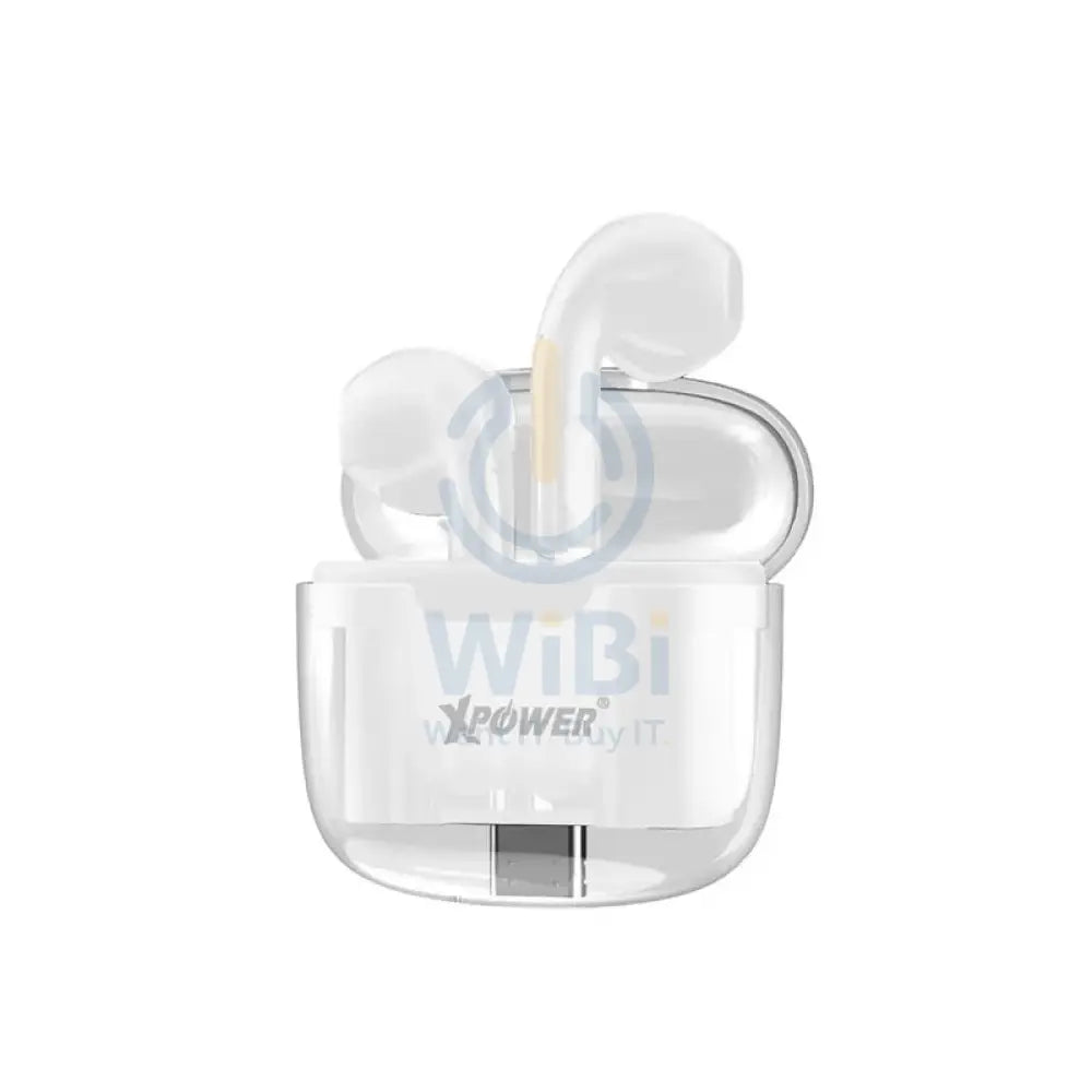 XPower BSE10 + True Wireless Bluetooth Earbuds - Transparent White Accessories > Audio > Headphones