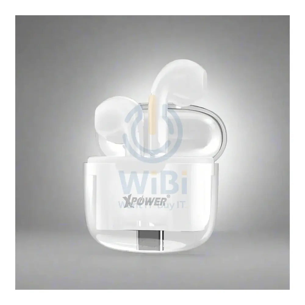 XPower BSE10 + True Wireless Bluetooth Earbuds - Transparent White Accessories > Audio > Headphones