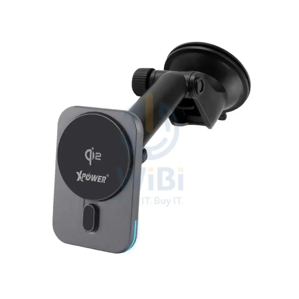 XPower CMM11 3in1 Wireless Charging Car Mount Holder - 15W / Grey Accessories > Mobiles & Tablets > Mobiles > Car