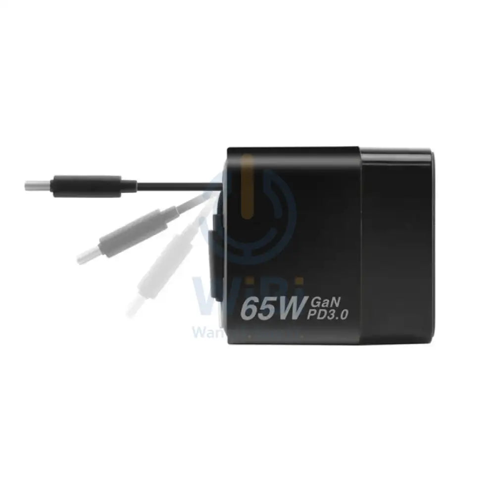 XPower GX65B GaN 3-in-1 Desktop Charger - 65W / Black Accessories > Power Adapters