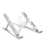 XPower LS2 Foldable Laptop Stand - Silver Accessories > Laptops > Laptop Stand