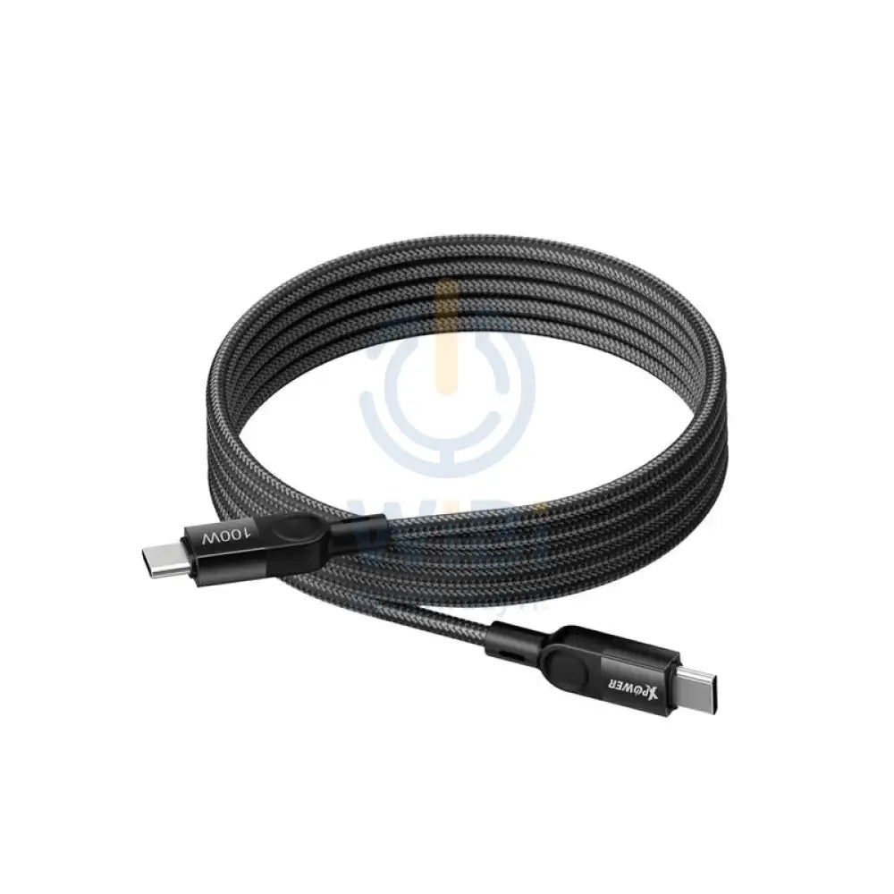 XPower MCC100 Magnetic Cable - 1 Meter / 100W / Type-C / Black Accessories > Cables & Converters > Cables
