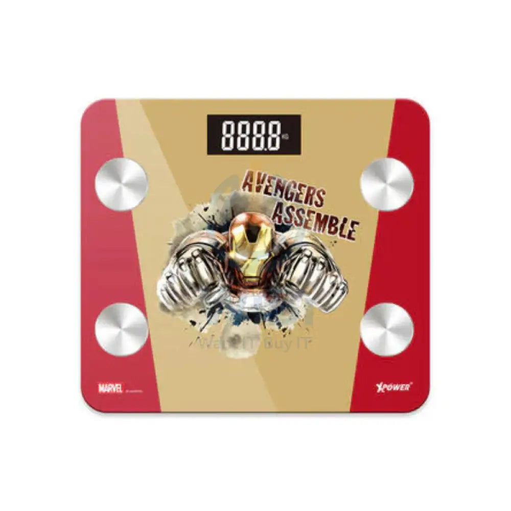 XPower SBS1 Marvel Smart Body Scale - Iron Man Accessories > Smart Devices > Smart Scale