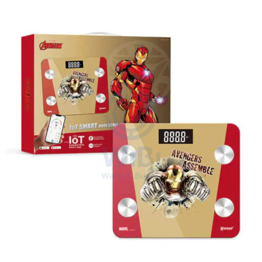 XPower SBS1 Marvel Smart Body Scale - Iron Man Accessories > Smart Devices > Smart Scale