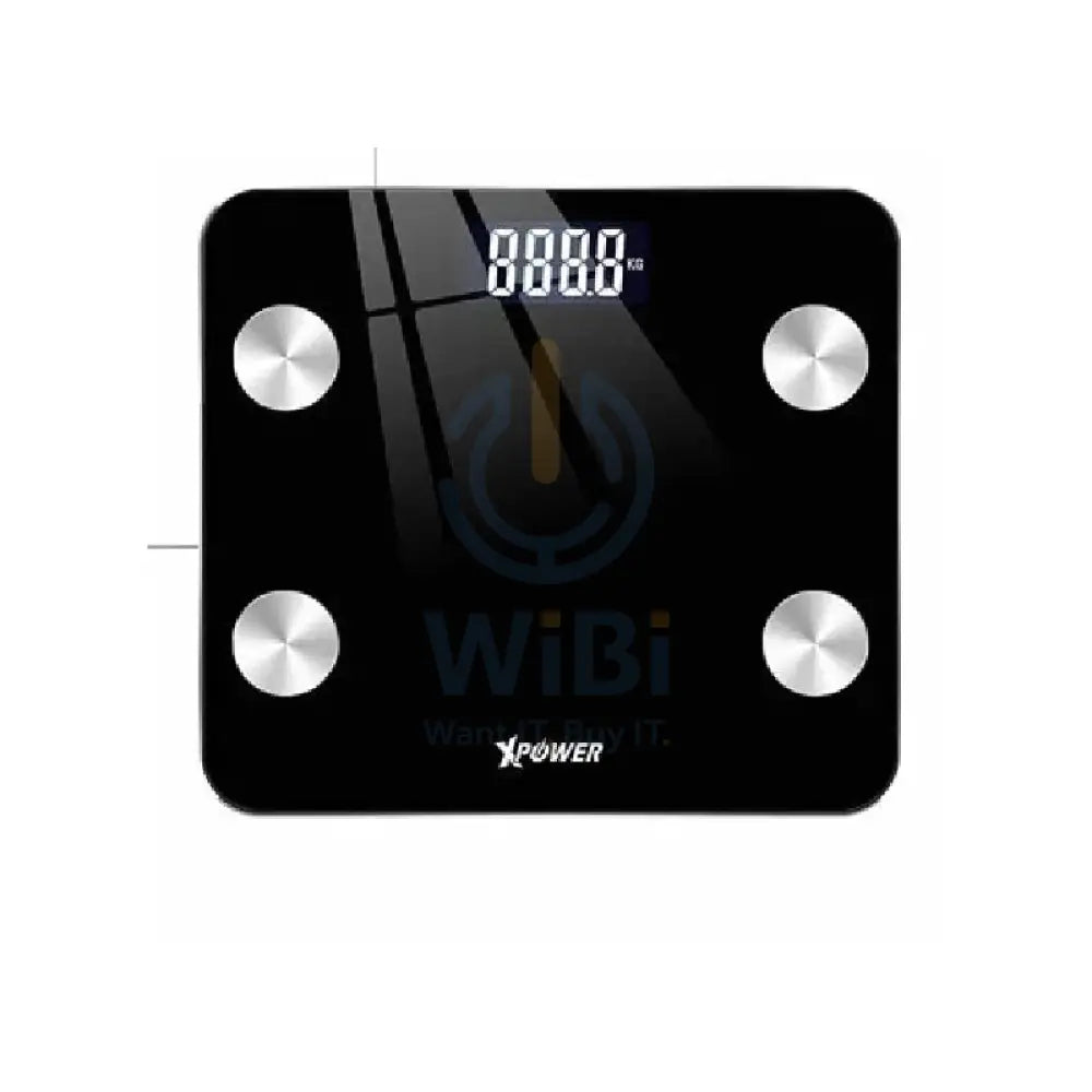 XPower SBS1 Smart Body Scale - Black Accessories > Smart Devices > Smart Scale