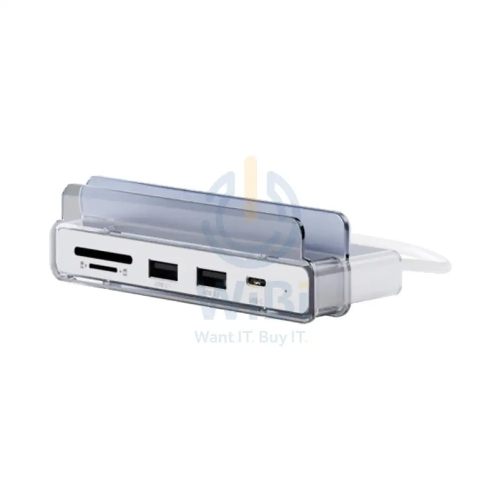 Xtrememac Card Reader - 6-in-1 / USB-C / 4K / SD Card / USB-A / Silver Storage > Memory Cards > Offer Zone