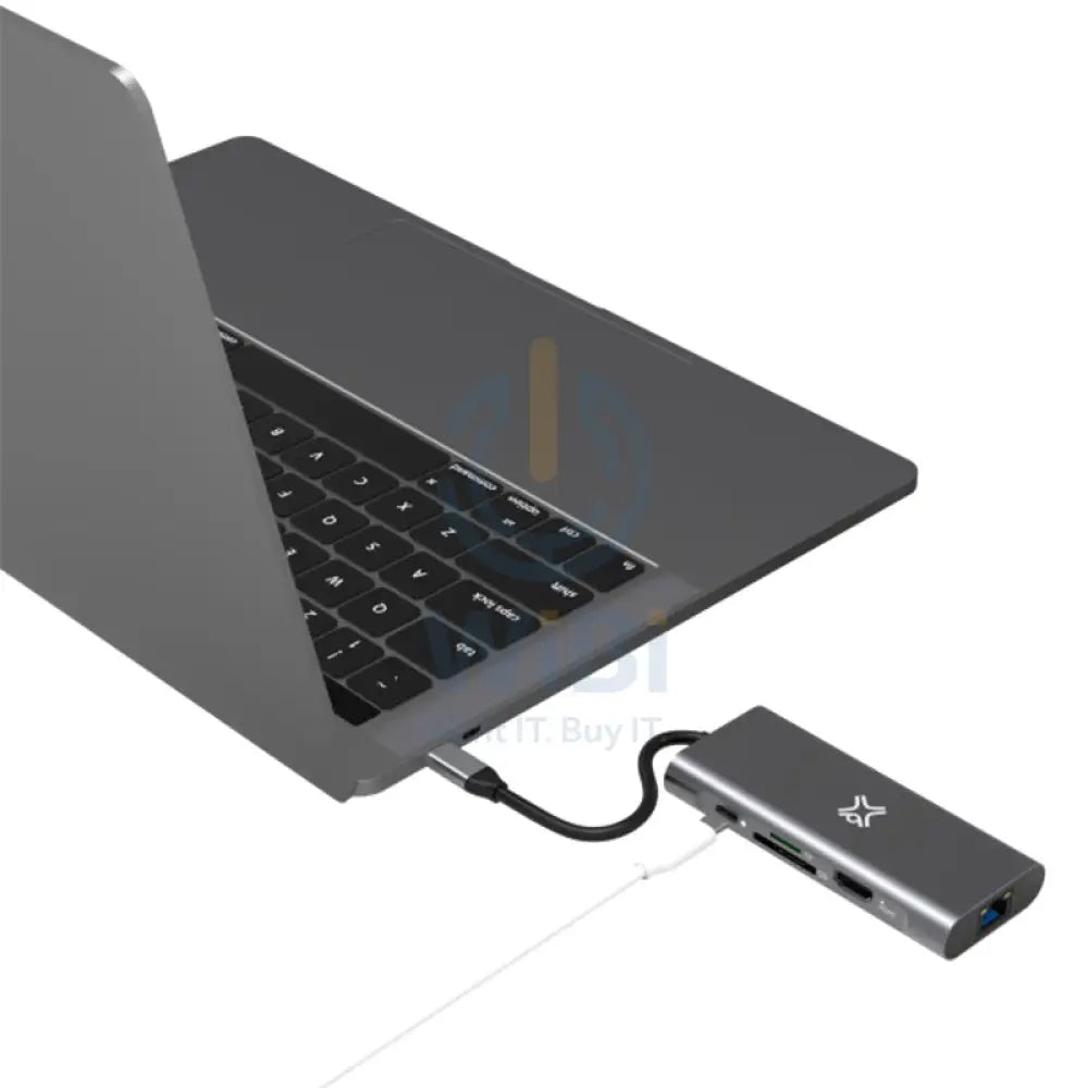 Xtrememac Card Reader - 8-in-1 / USB-C / Silver Storage > Memory Cards > Offer Zone