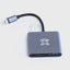 Xtrememac Hub Station - 3-in-1 / USB-C / Silver Accessories > Cables & Converters > Cables