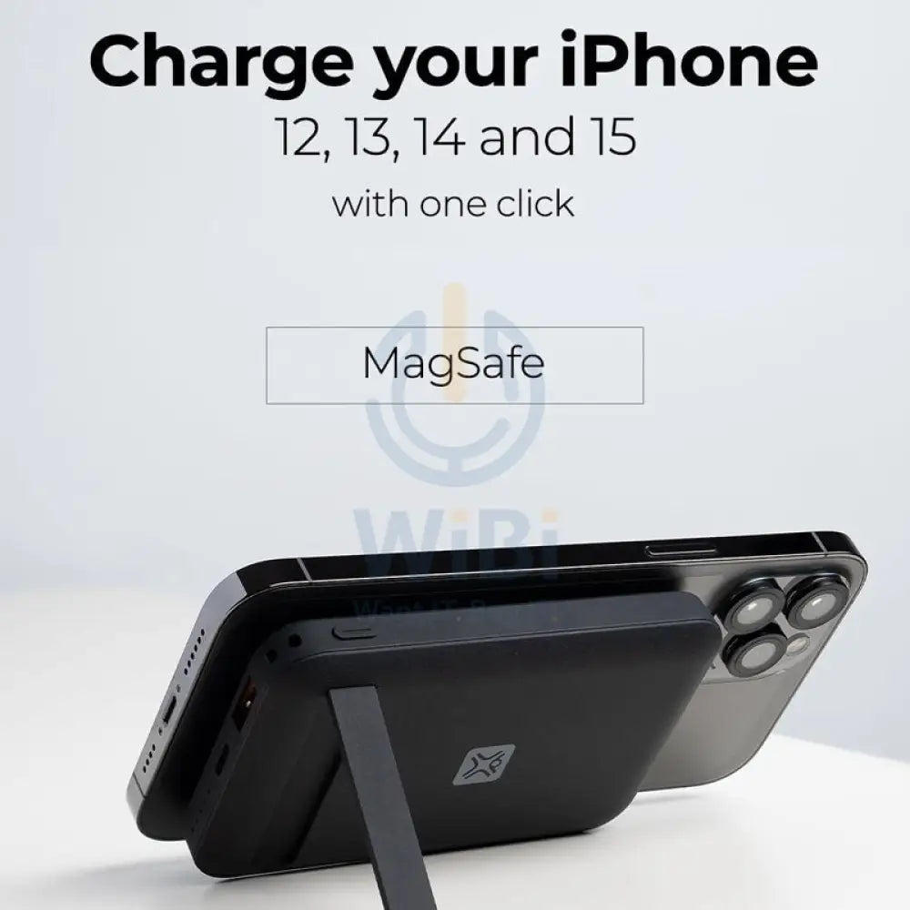 Xtrememac MagSafe Power Bank - 15W / 10000mAh / Black Accessories > Power Bank