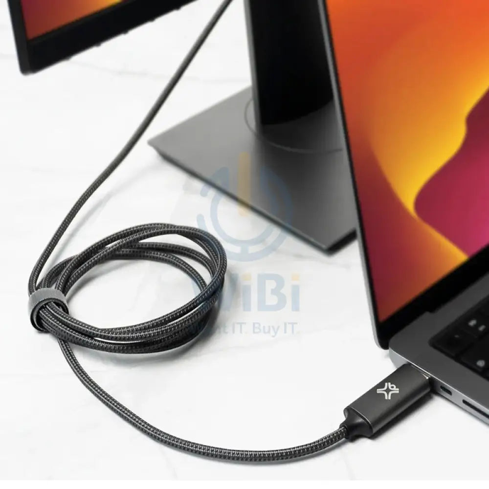 Xtrememac USB-C to HDMI Nylon Braided Cable - 2 Meter / Space Grey Accessories > Cables & Converters > Cables