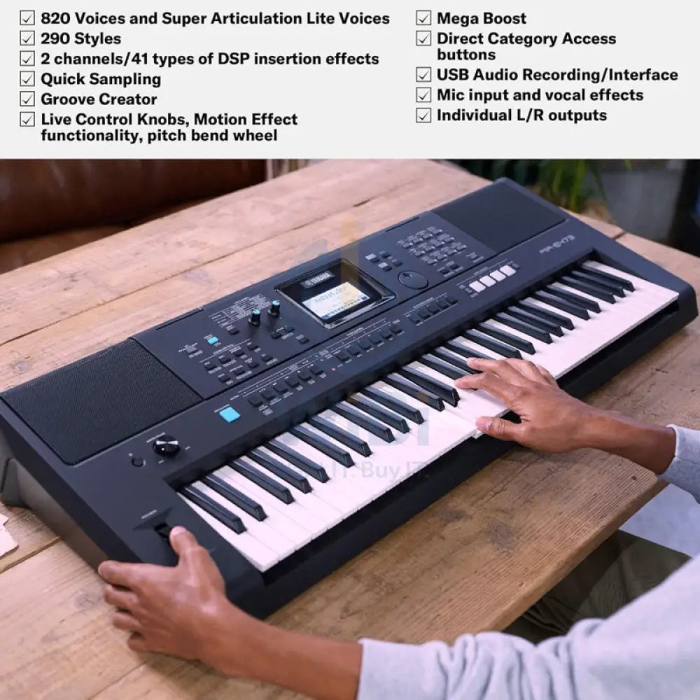 Yamaha Portable Keyboard - PSR-E473 Accessories > Other Accessories