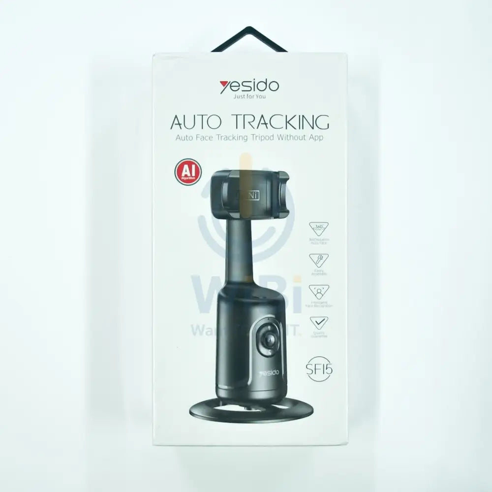 Yesido Auto Face Tracking Tripod Phone Camera Mount Holder – Black Accessories > Mobiles & Tablets > Mobiles > Mobile