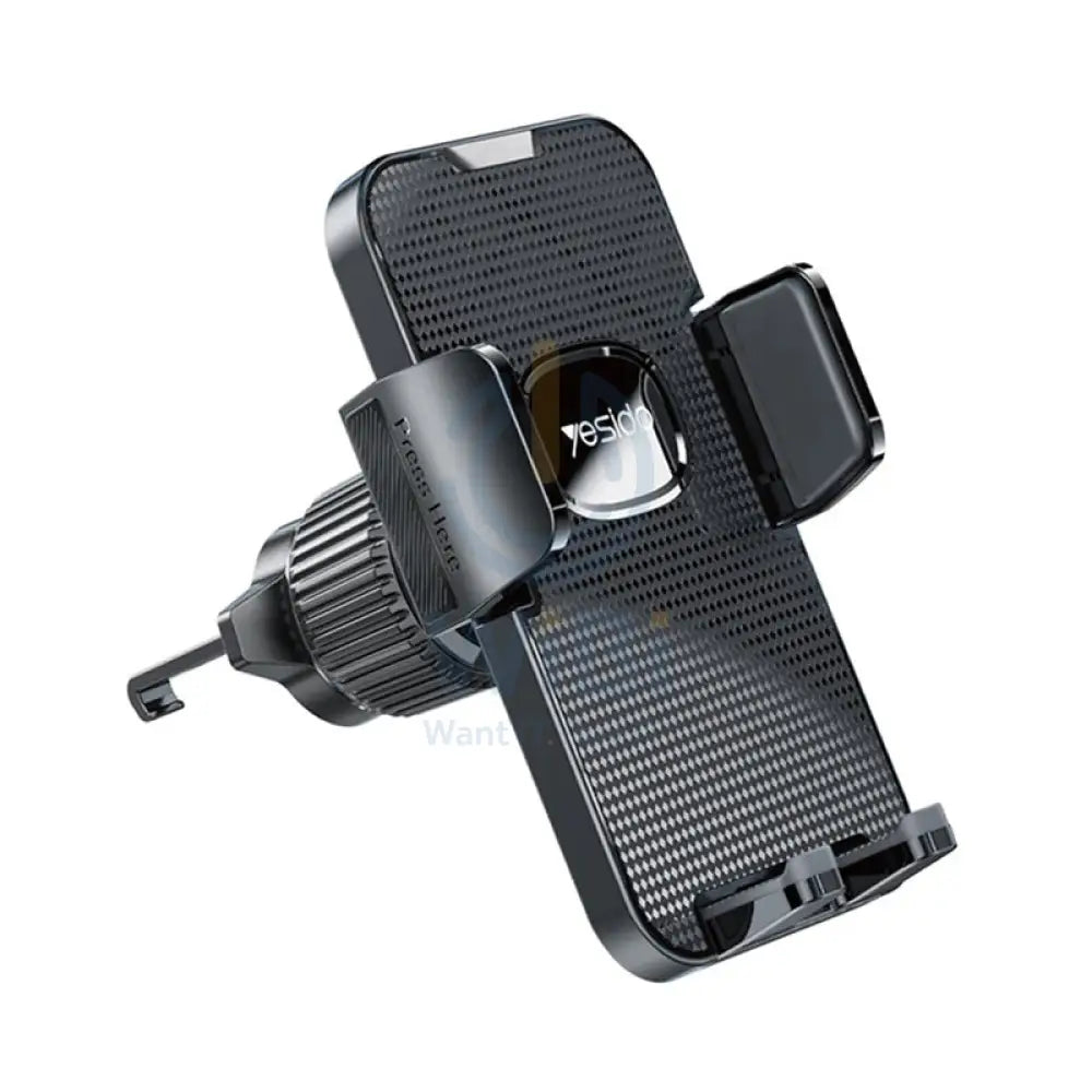 Yesido C136 Spring Clip Phone Holder Air Vent - Black Accessories > Mobiles & Tablets > Mobiles > Mobile Holder / Stands