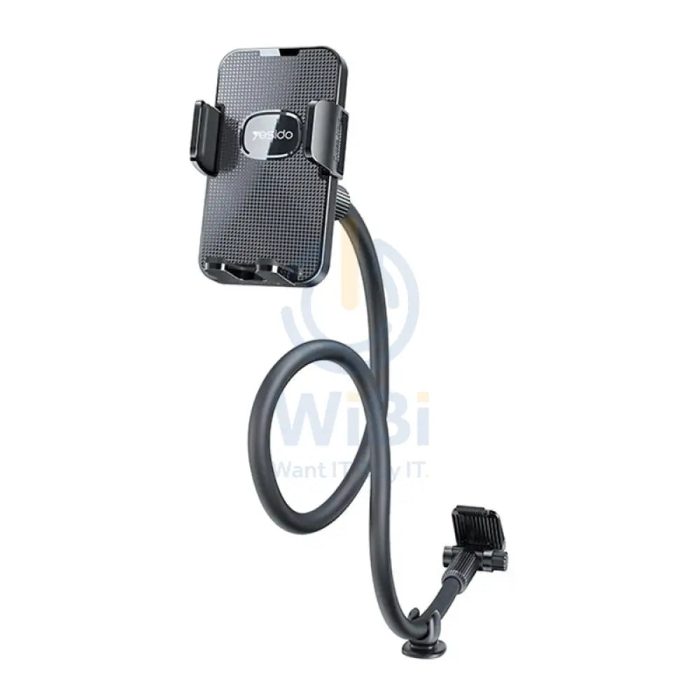 Yesido C137 360 Arm Truck Car Adjustable Spring Clip Phone Holder - Black Accessories > Mobiles & Tablets > Mobiles >