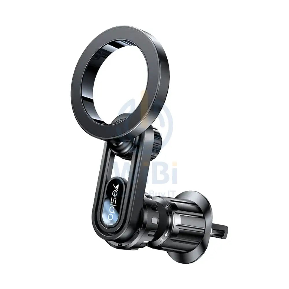 Yesido C157 Magsafe Metal Magnetic Car Phone Stand – Black Accessories > Mobiles & Tablets > Mobiles > Mobile Holder