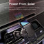 Yesido C164 Solar Power Clip Phone Holder - 110mAh / 2 Amps - Black Accessories > Mobiles & Tablets > Mobiles > Mobile