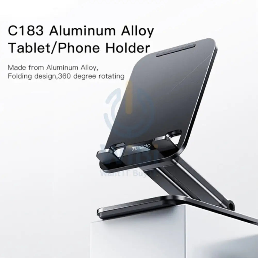 Yesido C183 Desktop Tablet Stands Mobile Phone Holder - Black Accessories > Mobiles & Tablets > Mobiles > Mobile Holder
