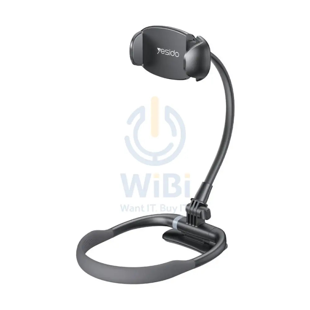 Yesido C291 Magnetic Connection Neck Mounted Lazy Phone Holder - Black Accessories > Mobiles & Tablets > Mobiles >