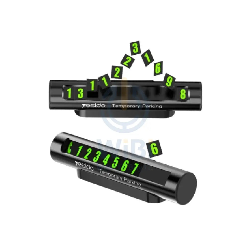 Yesido C68 Parking Card - Black Accessories > Mobiles & Tablets > Mobiles > Mobile Holder / Stands