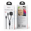 Yesido CA136C 2-in-1 Charging Cable - 1.2 Meter / USB-C / iWatch - Black Accessories > Cables & Converters > Cables
