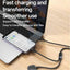 Yesido CA136L 2-in-1 Charging Cable - 1.2 Meter / Lightning / iWatch - Black Accessories > Cables & Converters > Cables