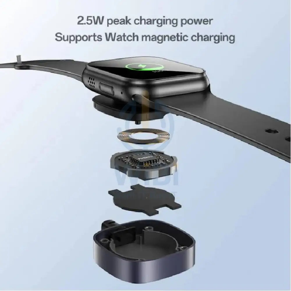 Yesido CA136L 2-in-1 Charging Cable - 1.2 Meter / Lightning / iWatch - Black Accessories > Cables & Converters > Cables