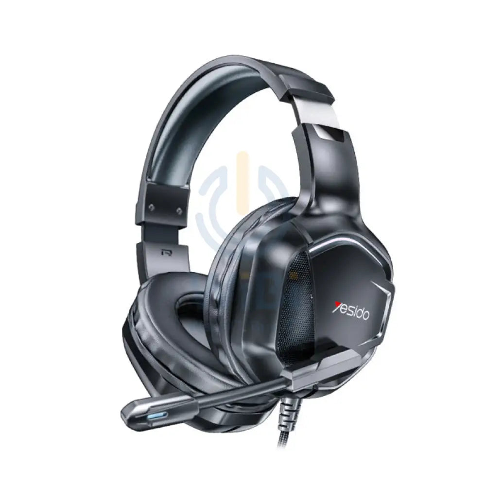 Yesido EK01 Gaming HeadPhone With Microphone - 1.2M / 3.5mm Jack / USB - Black Accessories > Audio > Headphones