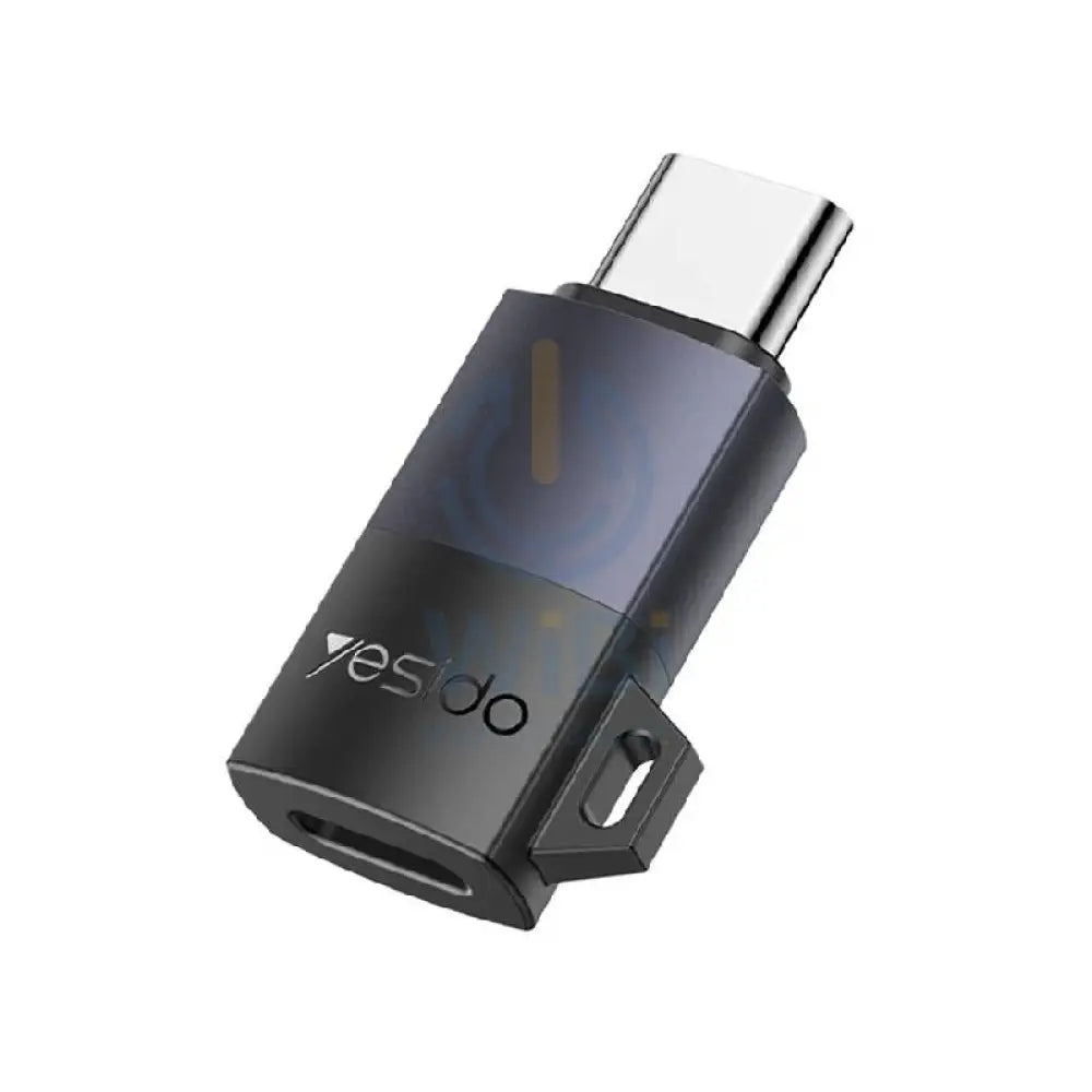 Yesido GS28 Lightning Charging Adapter - 60W / USB-C / Black Accessories > Cables & Converters > Converters