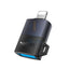 Yesido GS32 USB OTG Adapter - Up to 480Mbps / Lightning / Black Accessories > Cables & Converters > Converters