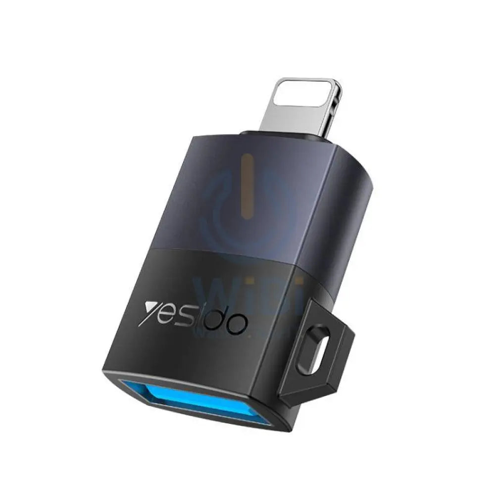 Yesido GS32 USB OTG Adapter - Up to 480Mbps / Lightning / Black Accessories > Cables & Converters > Converters