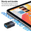Yesido GS32 USB OTG Adapter - Up to 480Mbps / Lightning / Black Accessories > Cables & Converters > Converters