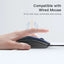 Yesido KB14 Wired Keyboard Mouse Combo Keyboard Mouse Set - 1.5M / USB / 104 keys - Black Accessories > Keyboard & Mouse