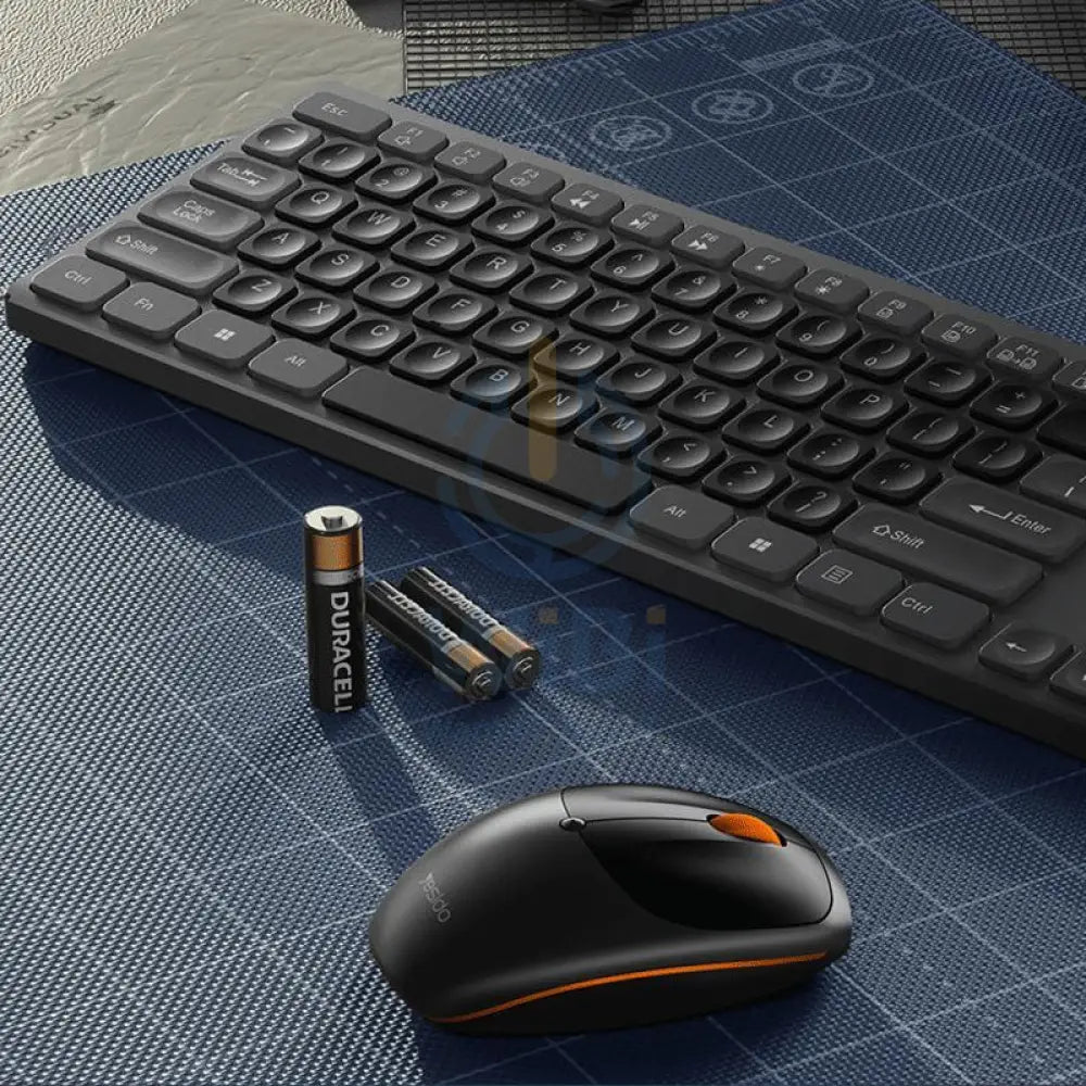Yesido KB19 Wireless Keyboard And Mouse Set - 2.4G / 10M / 1200 dpi / Bluetooth - Black Accessories > Keyboard & Mouse