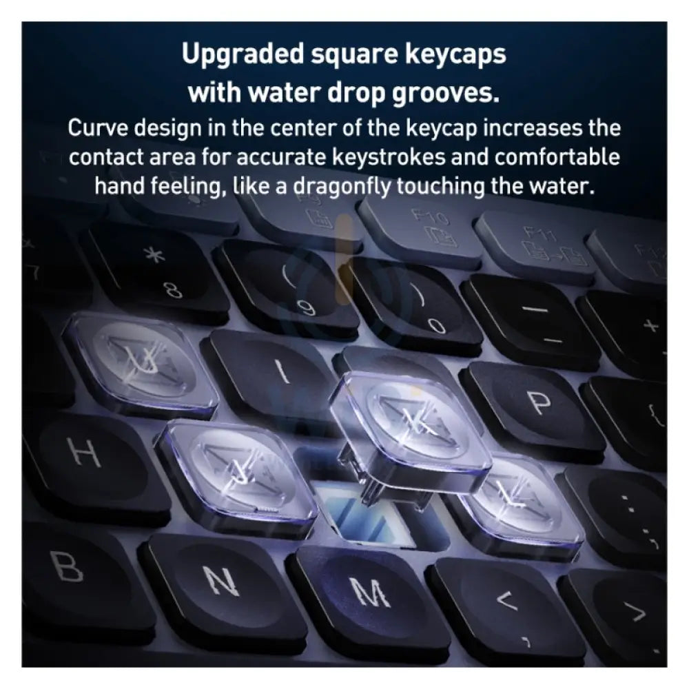 Yesido KB19 Wireless Keyboard And Mouse Set - 2.4G / 10M / 1200 dpi / Bluetooth - Blue Accessories > Keyboard & Mouse