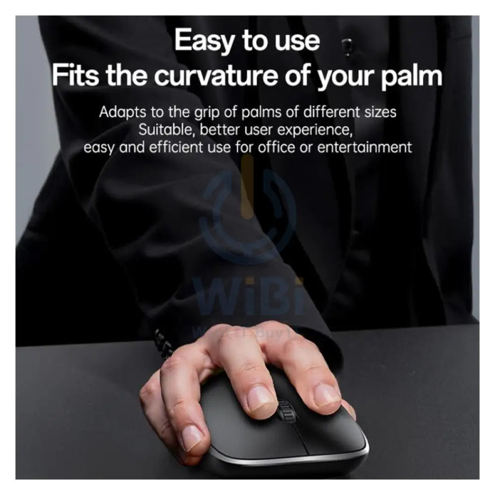 Yesido KB43 Wireless Keyboard And Mouse Set - 2.4G / 10M / Up to 1600 dpi / Arabic - Black Accessories > Keyboard &