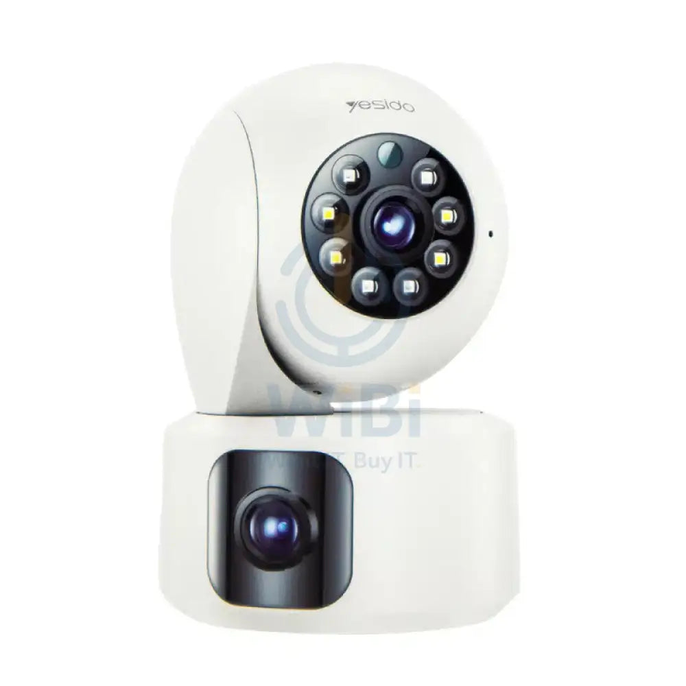 Yesido KM16 Dual 1080P Indoor Security Camera 2.4G / 1080p / Wireless / AI Tracking & Night Vision White Cameras >