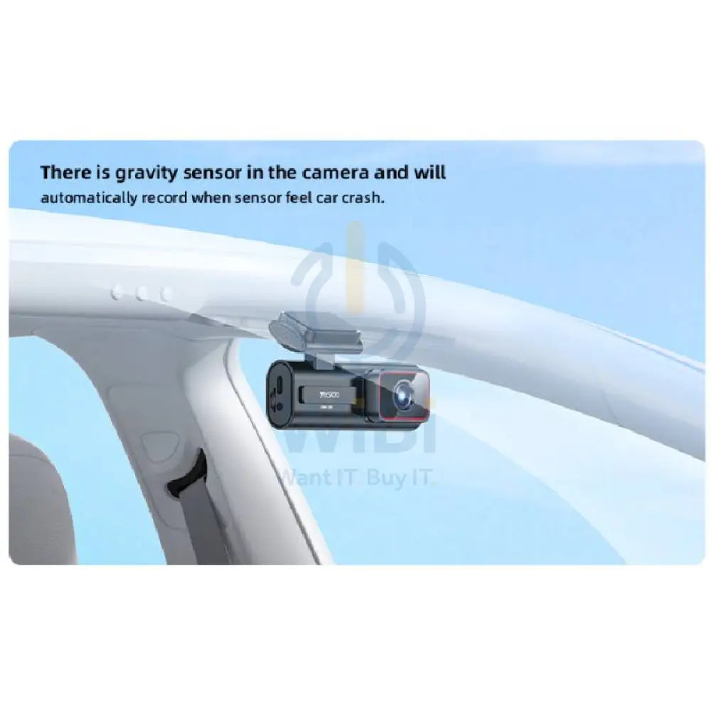 Yesido KM21 Dash Cam Front Way Car Driving Recorder - 1.47’’ IPS / Wi-Fi - Black Cameras > Security Cameras