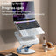 Yesido LP06 Foldable Laptop Swivel Stand - Silver Accessories > Other Laptop Accessories