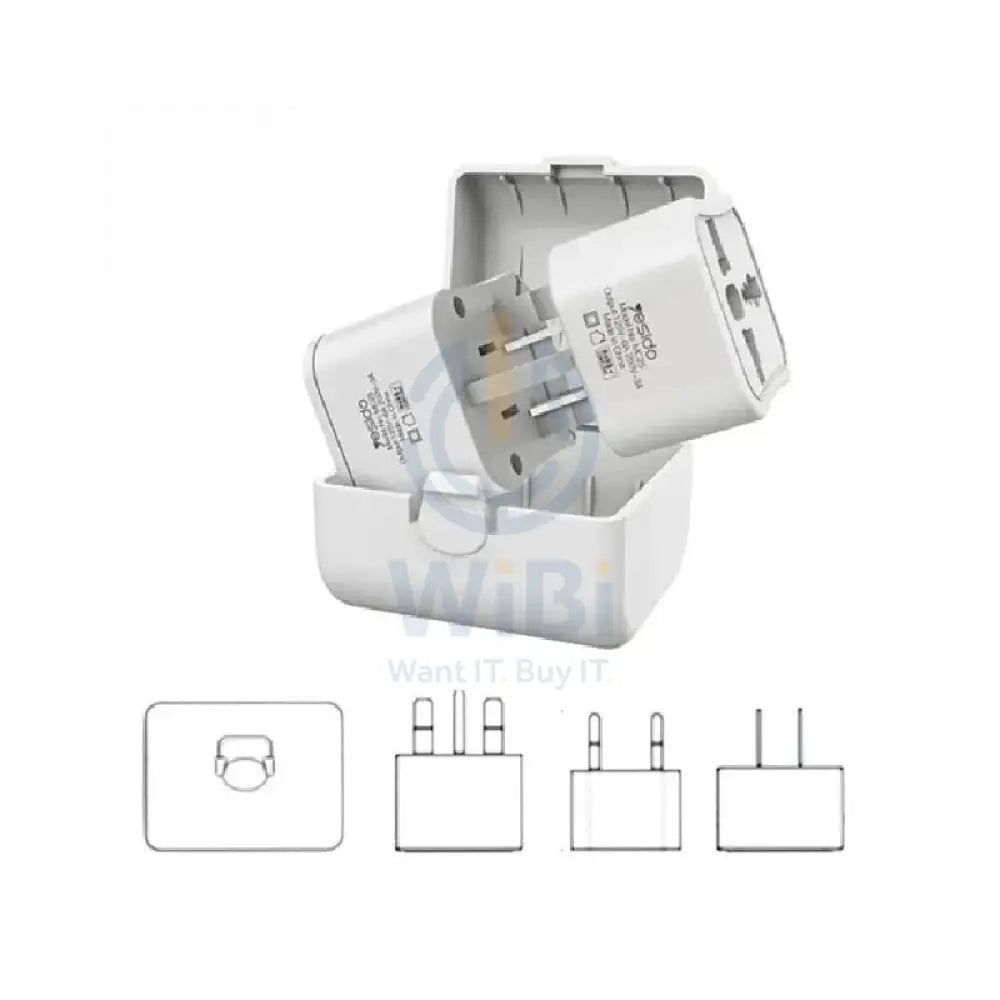 Yesido MC25 Adapter Plug kit - White Accessories > Power Adapters