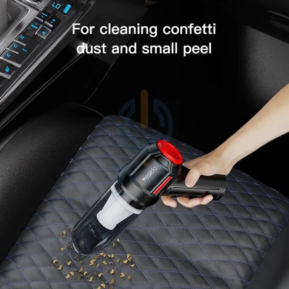 Yesido VC03 Handheld Car Vacuum Cleaner - 56W / 2000mAh - Black Accessories > Smart Devices