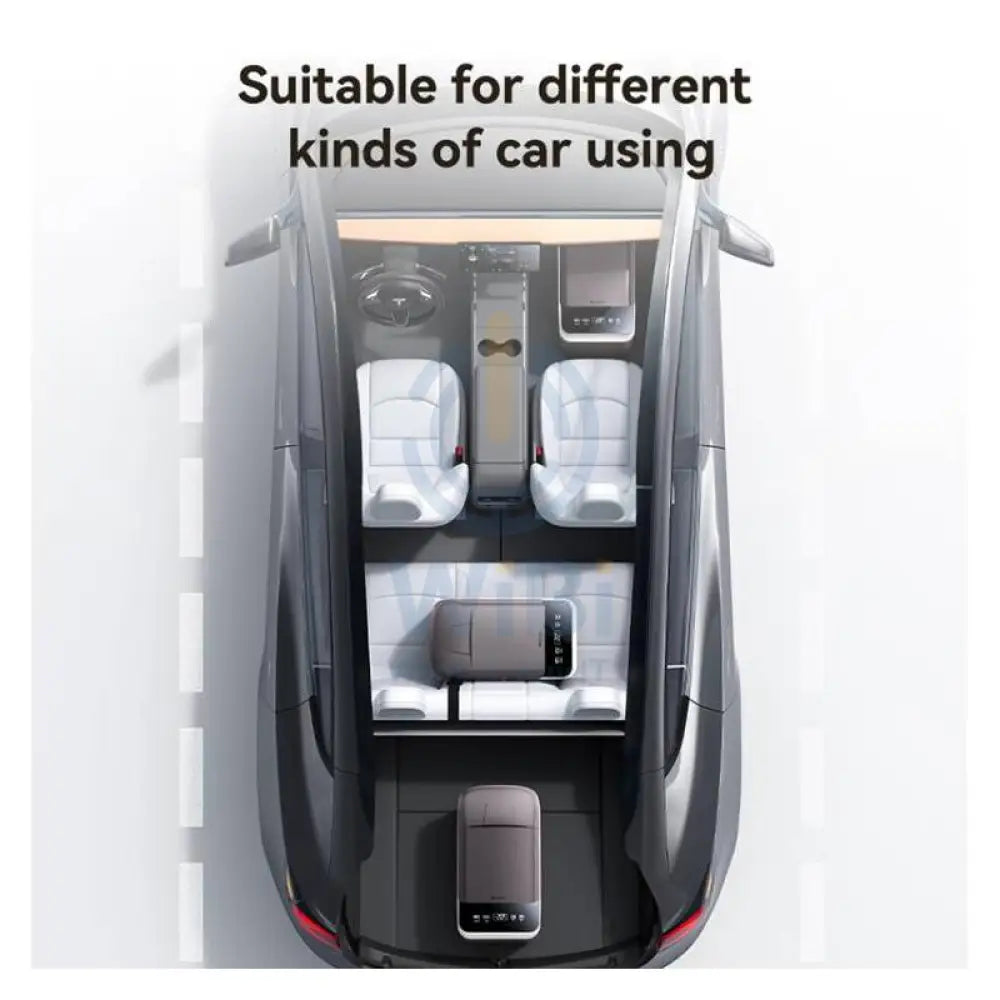 Yesido VC09 Multifunctional Cooling & Heating Car Refrigerator - 28L Accessories > Smart Devices