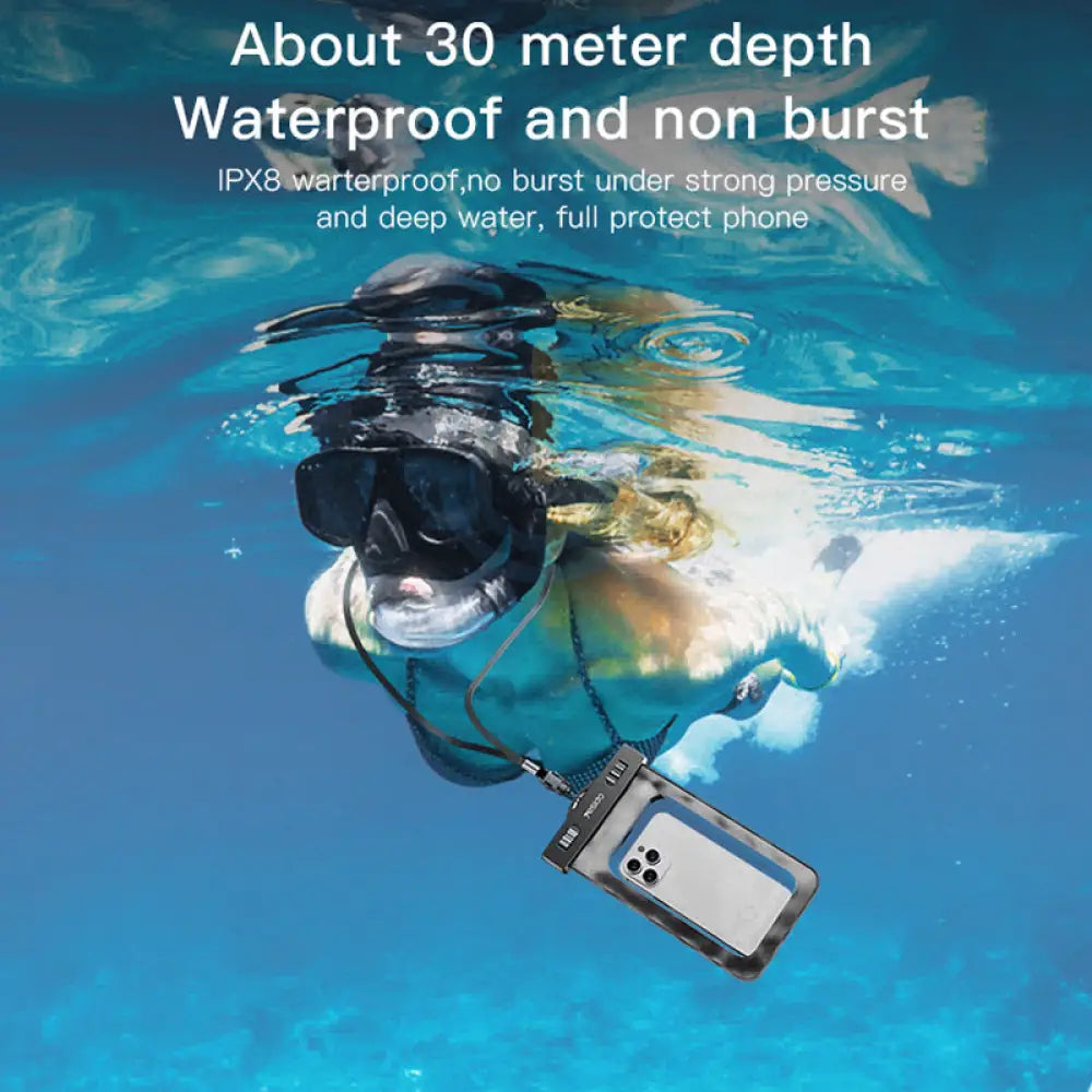 Yesido WB10 Waterproof Bag for Mobile Phone - Black Accessories > Bag