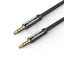 Yesido YAU-14 3.5mm AUX Audio Cable - 3.5mm / 1 Meter / Black