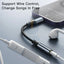 Yesido YAU37 Female Audio Adapter - 0.15M / 3.5mm Jack / Lightning - Black Accessories > Cables & Converters > Cables